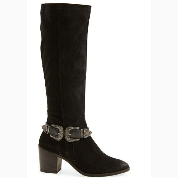 Sassy Naughty Monkey Suede Boots - Picture 3 of 6